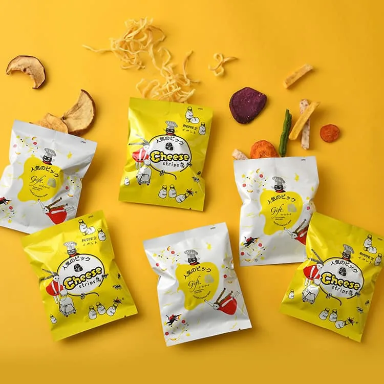 DAINTIEST 協助團購主與直播主打造的品牌乳酪絲包裝商品